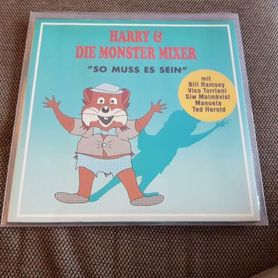 Harry & die Monster Mixer - So muss es sein 12'' Single/ Ted Herold/ Bill Ramsey