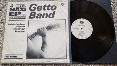 Getto Band - Im falschen Land/ Trotzdem/ Computer/ Starker Typ 12'' NDW Vinyl