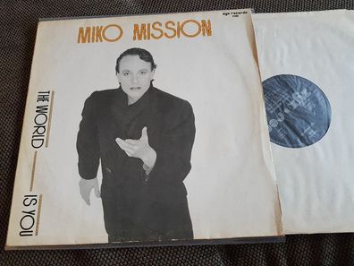 Milo Mission - The world is you 12'' Italo Disco Vinyl Germany