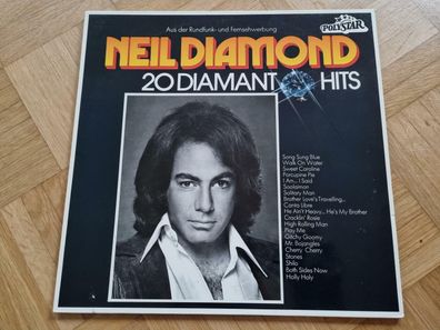 Neil Diamond - 20 Diamant/ Greatest Hits Vinyl LP Germany/ Incl. Sweet Caroline