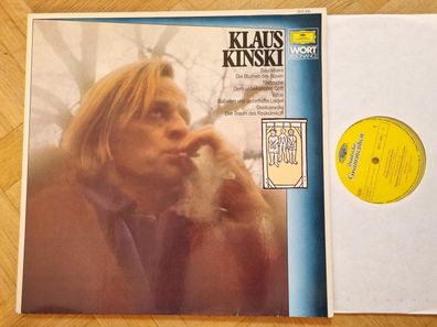 Klaus Kinski - Die Blumen des Bösen/ Dem unbekannten Gott Vinyl LP