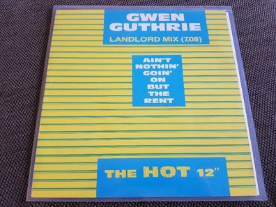 Gwen Guthrie - Ain't nothin' goin' on but the rent REMIX 12'' Disco Vinyl