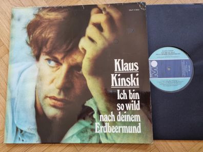 Klaus Kinski - Ich bin so wild nach deinem Erdbeermund 2 x Vinyl LP