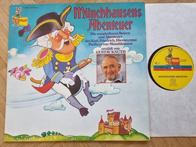 Gustav Knuth - Münchhausens Abenteuer Hörspiel Vinyl LP