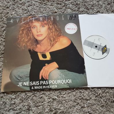 Kylie Minogue - Je ne said pas pourquoi 12'' Disco Vinyl UK Mispress