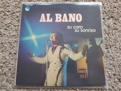 Al Bano - Su cara su sonrisa Vinyl LP SUNG IN Spanish