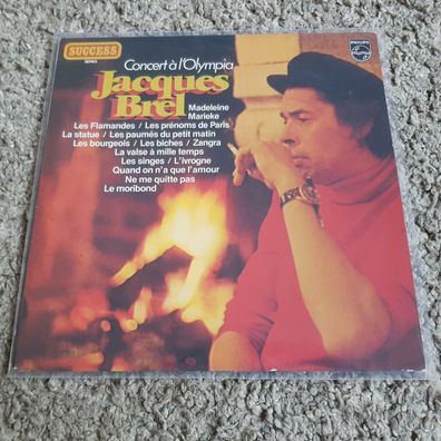 Jacques Brel - Concert a l'Olympia Vinyl LP Holland