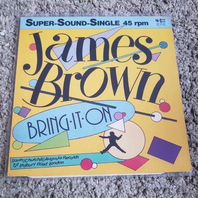 James Brown - Bring it on 12'' Disco Vinyl Germany