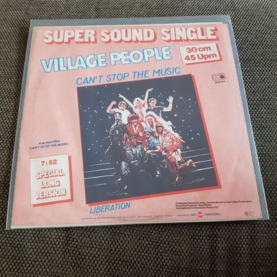 Village People - Can't stop the music 12'' Disco Vinyl Germany