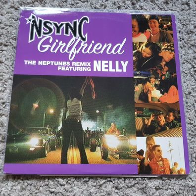 N' Sync/ NSYNC/ Justin Timberlake - Girlfriend 12'' Disco Vinyl US PROMO