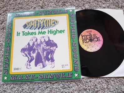 Ganymed - It takes me higher 12'' Disco Vinyl 1978 BLACK VINYL