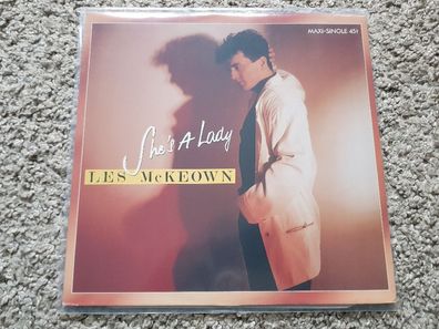 Les McKeown - She's a lady 12'' Disco Vinyl/ Dieter Bohlen