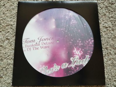 Tom Jones vs. Funkstar DeLuxe - She's a lady 12'' Disco Vinyl Picture DISC