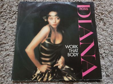 Diana Ross - Work that body UK 12'' Disco Vinyl