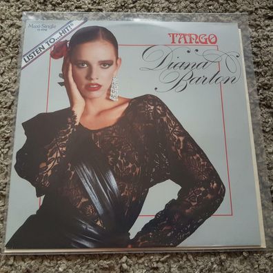 Diana Barton - Tango 12'' Italo Disco Vinyl Germany