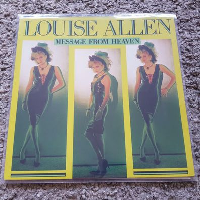 Louise Allen - Message from heaven 12'' Disco Vinyl Germany