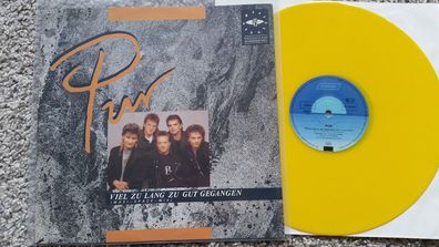 Pur - Viel zu lang zu gut gegangen 12'' Vinyl Maxi YELLOW VINYL