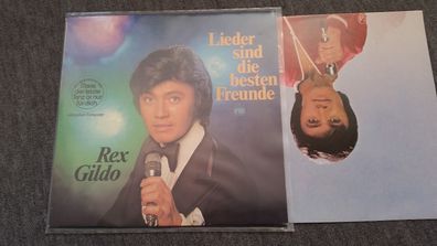 Rex Gildo: Lieder sind die besten Freunde LP mit POSTER