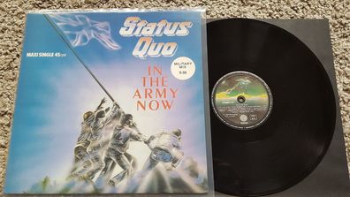 Status Quo - In the army now 12'' Vinyl Maxi SPAIN