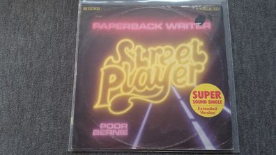 Street Player - Paperback writer 12'' Disco Vinyl (Beatles Coverversion)