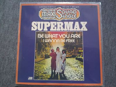 Supermax - Be what you are 12'' Disco Vinyl 1977