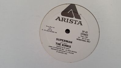 The Kinks - Superman 12'' US PROMO Vinyl