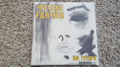 Mylene Farmer - Du temps (Remixes) 12'' Disco Vinyl STILL SEALED!