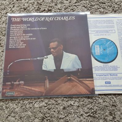 Ray Charles - The world of UK Vinyl LP