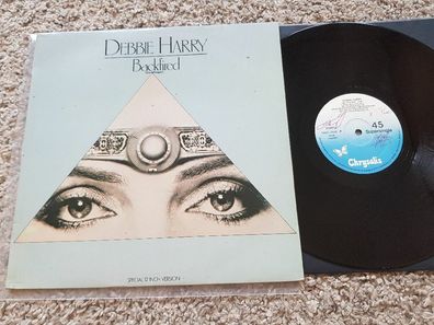 Debbie Deborah Harry/ Blondie - Backfired 12'' Disco Vinyl SPAIN