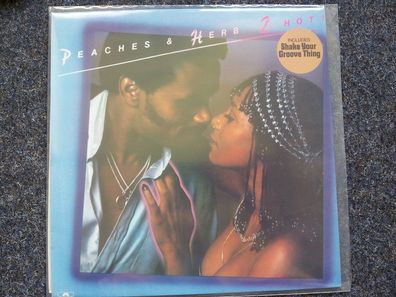 Peaches & Herb - 2 hot! Disco Vinyl LP (incl. Shake your groove thing 12'' Mix)