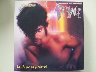 Prince - Let's pretend we're married 12'' US Vinyl PROMO STAMP