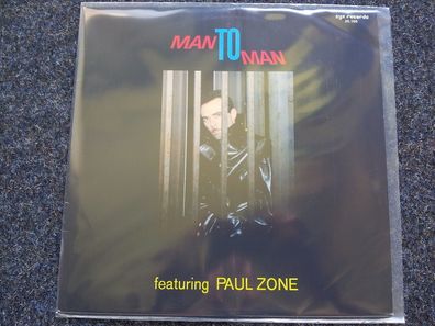 Man to Man featuring Paul Zone - Energy Disco Vinyl LP