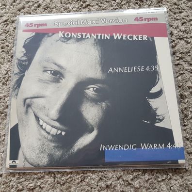 Konstantin Wecker - Anneliese 12'' Vinyl Maxi Germany