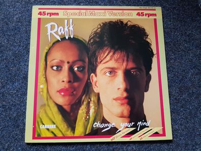 Raff - Change your mind 12'' Italo Disco Vinyl Germany