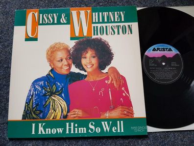Cissy & Whitney Houston - I know him so well 12'' Vinyl Maxi SPAIN