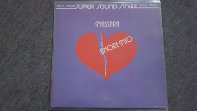 Massara - Amore mio/ Amigo 12'' Italo Disco Vinyl