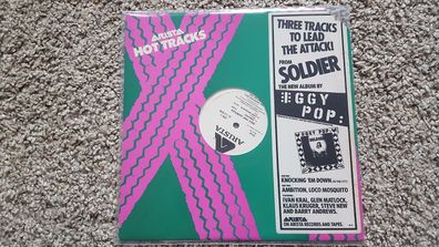 Iggy Pop - Soldier 12'' Vinyl Maxi US PROMO (Knocking 'em down in the city)
