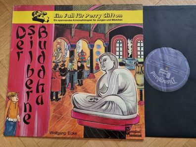 Wolfgang Ecke/ Perry Clifton - Der silberne Buddha Hörspiel Vinyl LP