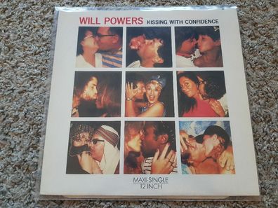 Will Powers/ Carly Simon - Kissing with confidence 12'' Disco Vinyl