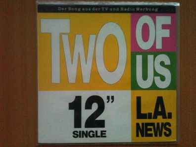 L.A. News (Frank Farian) - Two of us 12'' Disco Vinyl