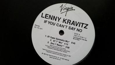 Lenny Kravitz - If you can't say no 12'' Promo US