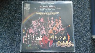 Cristobal Halffter & Bundesjugendorchester Vinyl LP (Zoltan Kodaly/ Britten)