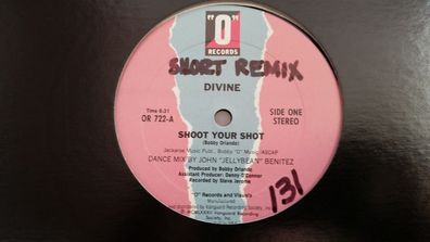 Divine (Bobby Orlando) - Shoot your shot US 12'' Disco Vinyl