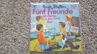 Enid Blyton- Fünf Freunde als Retter in der Not Folge 4 Vinyl Hörspiel LP EUROPA