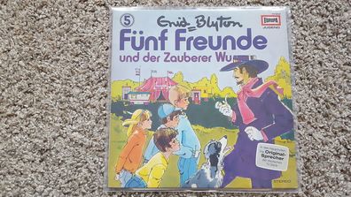 Enid Blyton - Fünf Freunde und der Zauberer Wu Folge 5 Vinyl Hörspiel LP EUROPA