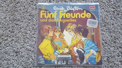 Enid Blyton - Fünf Freunde und das Burgverlies Folge 3 Vinyl Hörspiel LP EUROPA