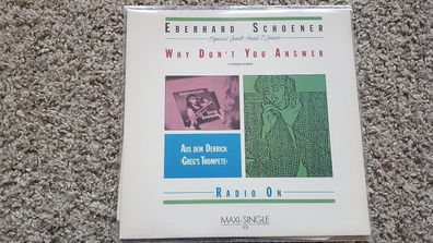 Eberhard Schoener/ Hazel O' Connor - Why don't you answer 12'' Disco Vinyl