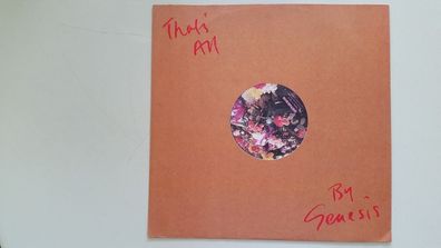 Genesis - That's all UK 12'' Vinyl Maxi