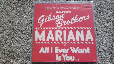 Gibson Brothers - Mariana 12'' Disco Vinyl