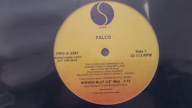 Falco - Wiener Blut 12'' US Promo Vinyl